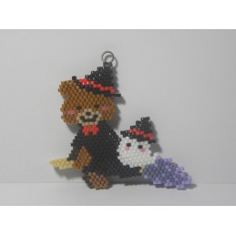 織片-097(萬聖節精靈魔法熊)