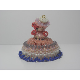 熊-362(英倫情侶熊-女)