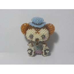 熊-363(大頭帽子熊)