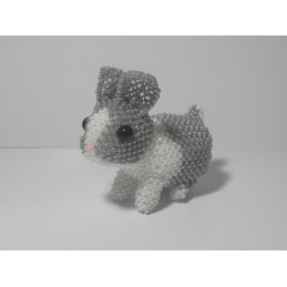 兔-207(玻珠兔子)