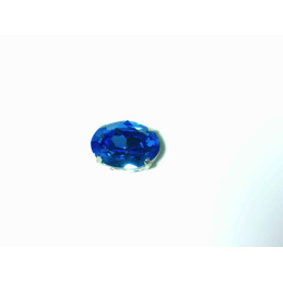 蛋型爪鑽-筆藍(Sapphire)