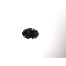 蛋型爪鑽-煙石英(Smoky Quartz)